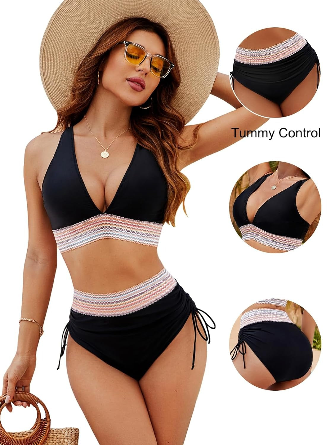 Elara - Controllo pancia bikini vita alta