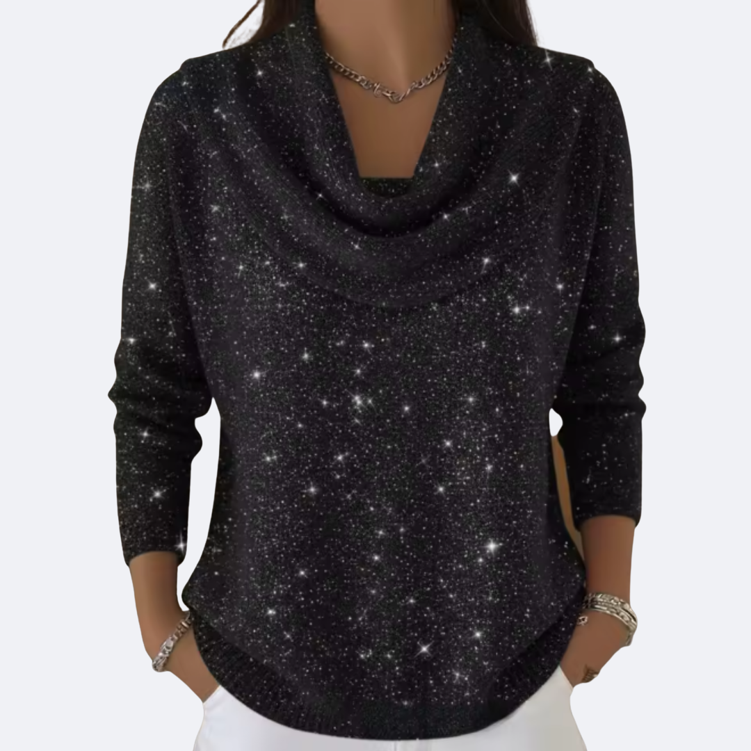 LANA - Maglia Elegante con Dettagli Scintillanti