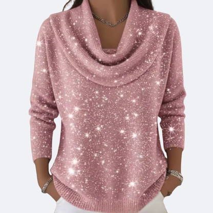 LANA - Maglia Elegante con Dettagli Scintillanti