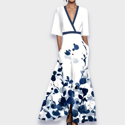 Leona | Abito Elegante a Fiori