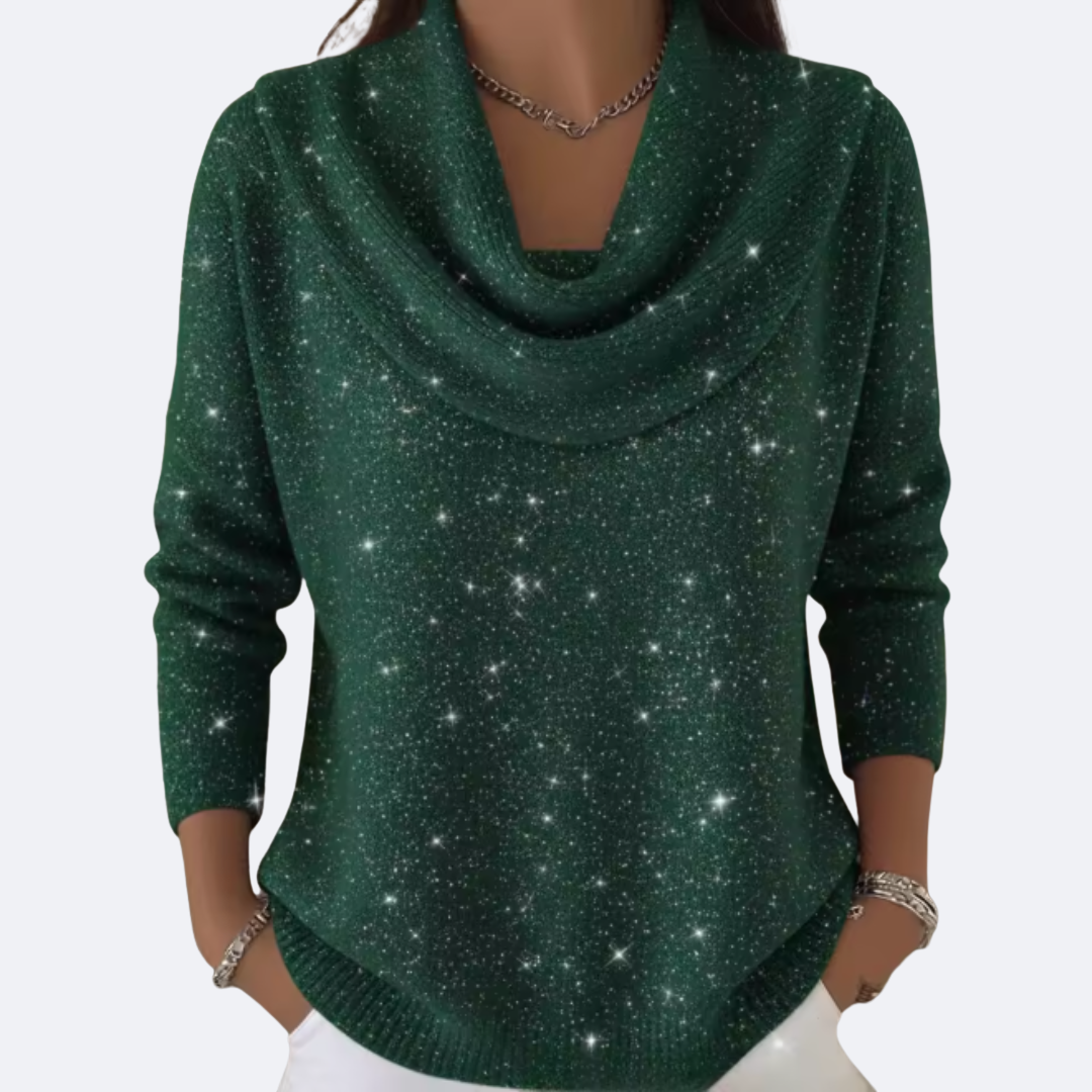 LANA - Maglia Elegante con Dettagli Scintillanti