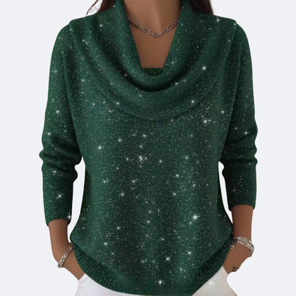LANA - Maglia Elegante con Dettagli Scintillanti