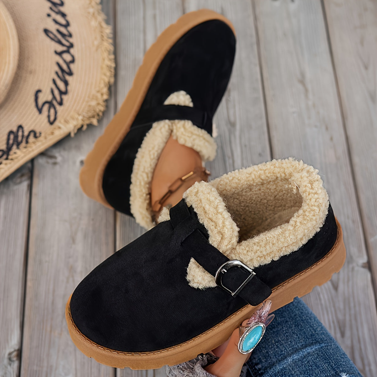 Caterina™  | Scarpe ortopediche invernali con fleece