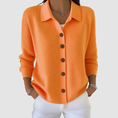 Joanna | Cardigan in Maglia con Bottoni