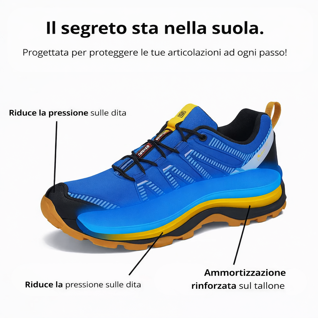 Ettore™ | Scarpe Ortopediche da Trekking