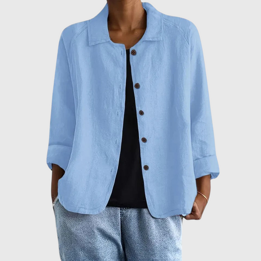 Jenny - Top in Cotone Leggero Classico