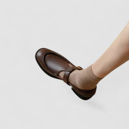 AVERY™|SCARPE ORTOPEDICHE MARY JANE A PUNTA QUADRATA