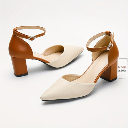 Marielle | Tacchi con cinturino bicolore