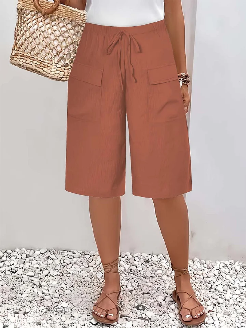 Lisanne - Pantaloncini Con Elastico in Vita
