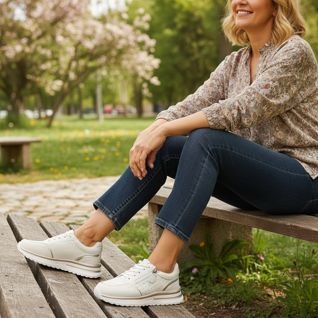 Miriam™ | Scarpe Ortopediche con Zip Laterale