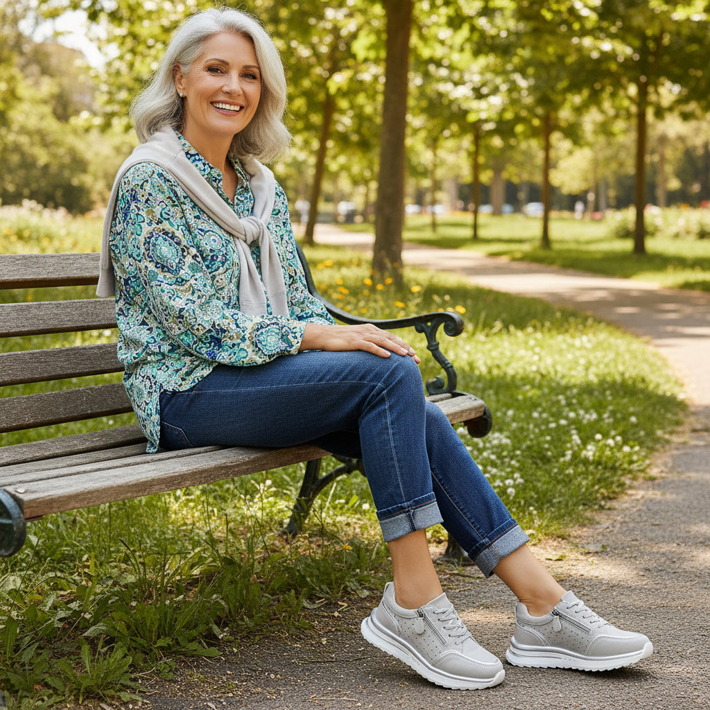 Miriam™ | Scarpe Ortopediche con Zip Laterale