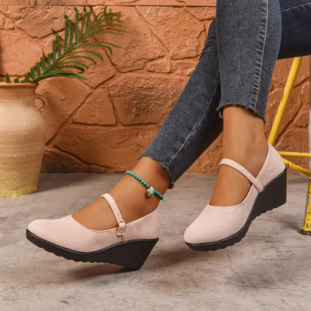 Bethy – Scarpe Mary Jane con cinturino con fibbia