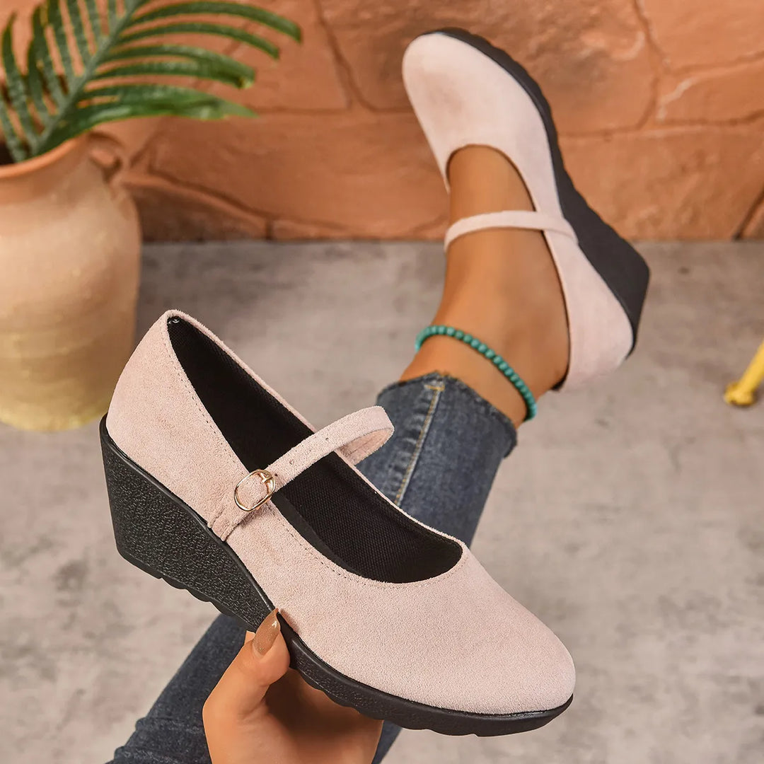 Bethy – Scarpe Mary Jane con cinturino con fibbia