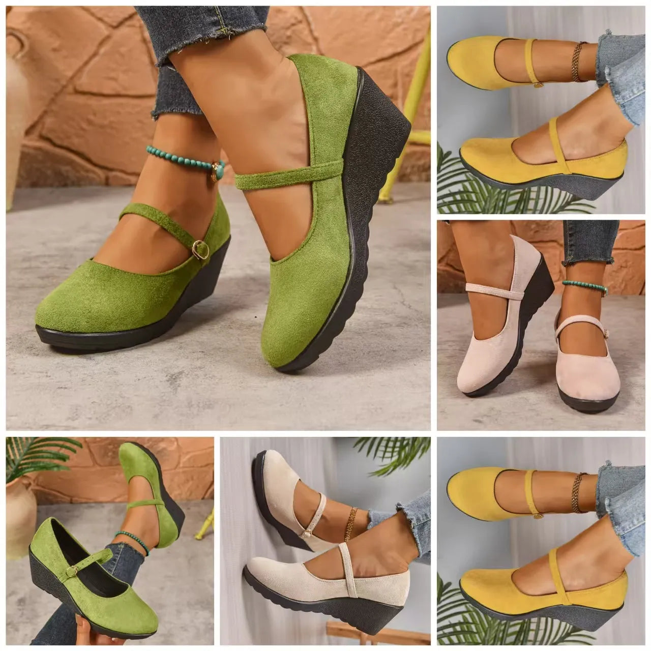 Bethy – Scarpe Mary Jane con cinturino con fibbia