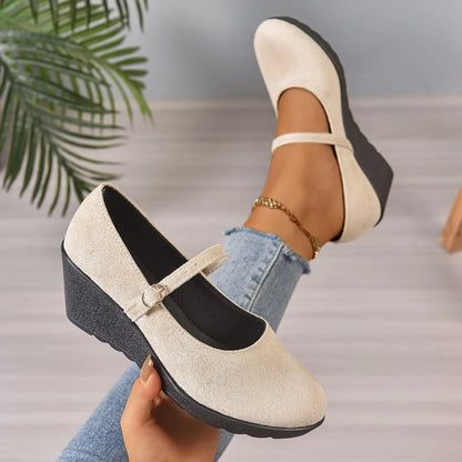 Bethy – Scarpe Mary Jane con cinturino con fibbia