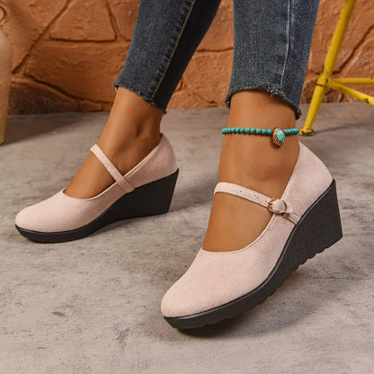 Bethy – Scarpe Mary Jane con cinturino con fibbia