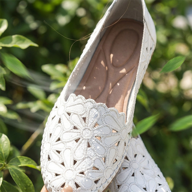 Morena™ | Scarpe Ortopediche in Pelle Vintage